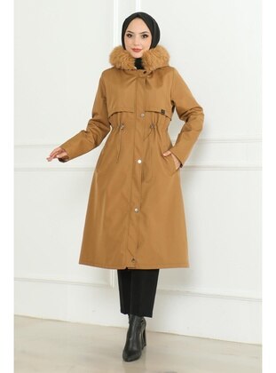 Tan - Puffer Jackets - MISSVALLE