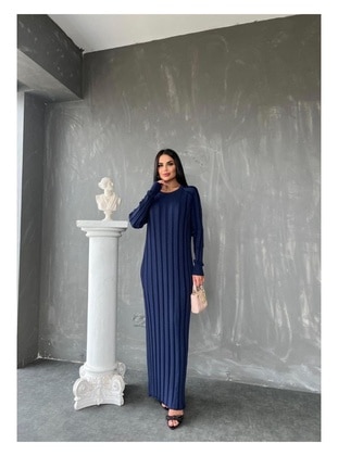 Indigo - Knit Dresses - Maymara