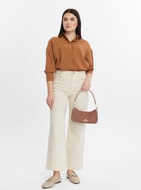 Tan - Shoulder Bags