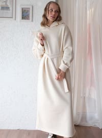 Cream - Modest Dress