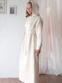 Cream - Modest Dress