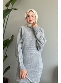 Grey - Knit Suits