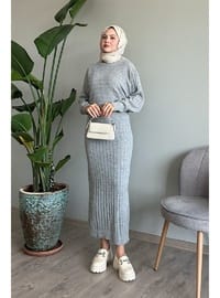 Grey - Knit Suits