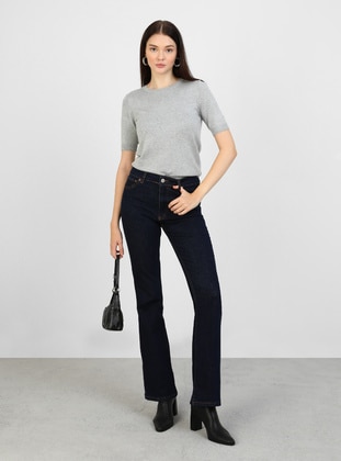 Navy Blue - Pants - Modanisa Mood