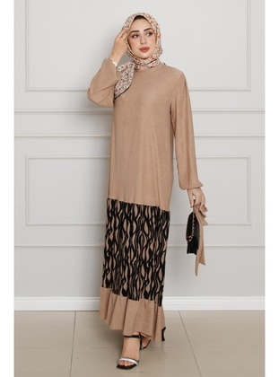 Mink - Modest Dress - Sevitli