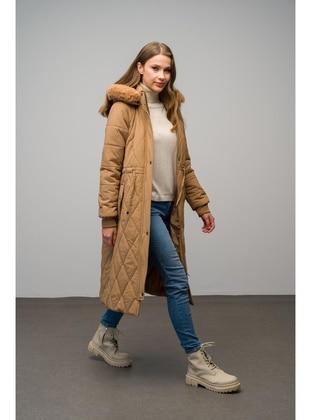 Caramel - Puffer Jackets - Olcay