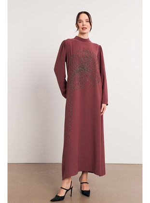 Dusty Rose - Modest Evening Dress - Vavinor