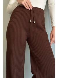 Bitter Chocolate - Knit Pants