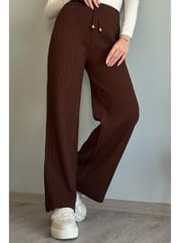 Bitter Chocolate - Knit Pants