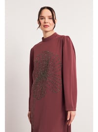 Dusty Rose - Modest Evening Dress