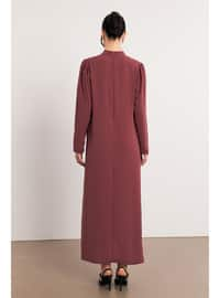 Dusty Rose - Modest Evening Dress