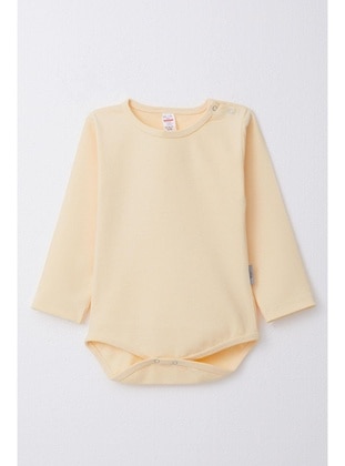 Yellow - 100gr - Baby Bodysuits - Breeze Girls&Boys