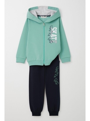 Sea Green - 600gr - Boys` Suit - Breeze Girls&Boys