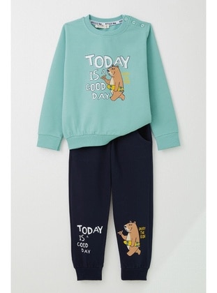 Sea Green - 600gr - Boys` Suit - Breeze Girls&Boys