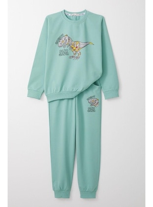 Sea Green - 600gr - Boys` Suit - Breeze Girls&Boys