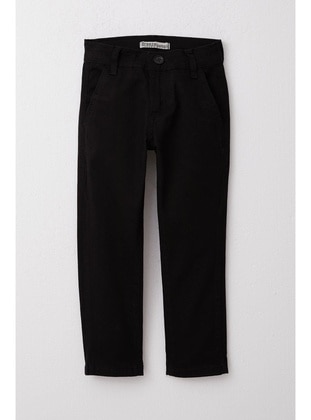 Black - 400gr - Boys` Pants - Breeze Girls&Boys