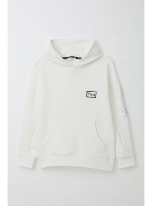 White - 350gr - Boys` Sweatshirt - Breeze Girls&Boys