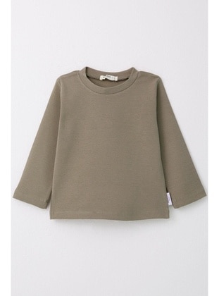 Khaki - 200gr - Boys` Tops - Breeze Girls&Boys