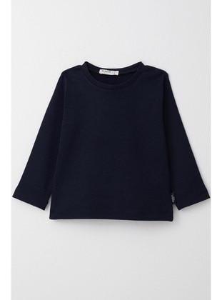 Navy Blue - 200gr - Boys` Tops - Breeze Girls&Boys