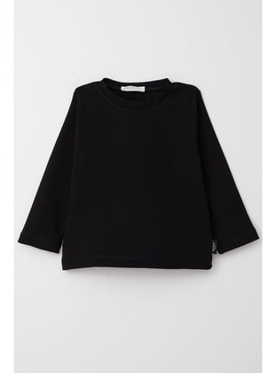 Black - 200gr - Boys` Tops - Breeze Girls&Boys