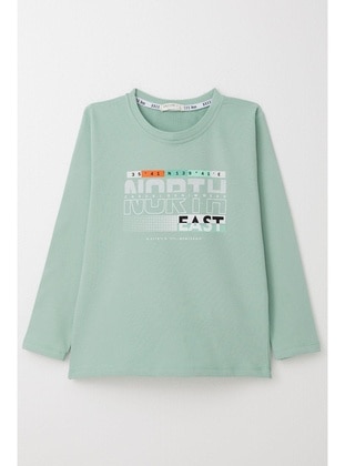 Sea Green - 200gr - Boys` Tops - Breeze Girls&Boys