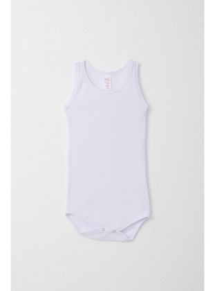 White - 100gr - Baby Bodysuits - Breeze Girls&Boys