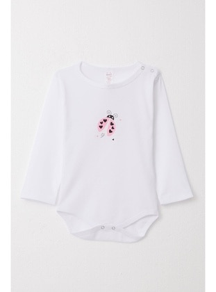 White - 100gr - Baby Bodysuits - Breeze Girls&Boys