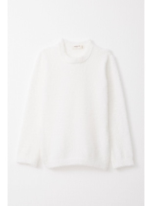 White - 300gr - Girls` Sweatshirt - Breeze Girls&Boys