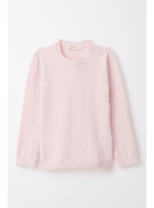 Pink - 300gr - Girls` Sweatshirt - Breeze Girls&Boys