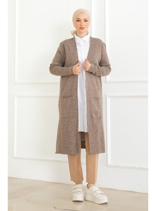 Mink - Knit Cardigan - Maymara