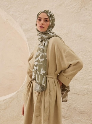 Khaki - Shawl - FRESHSCARFS