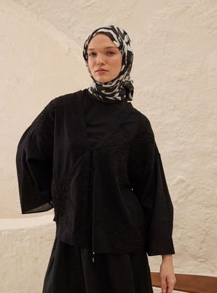 Black - Shawl - FRESHSCARFS