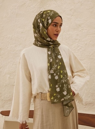 Khaki - Shawl - FRESHSCARFS