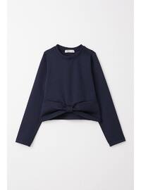 Navy Blue - 300gr - Girls` Suit