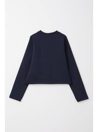 Navy Blue - 300gr - Girls` Suit