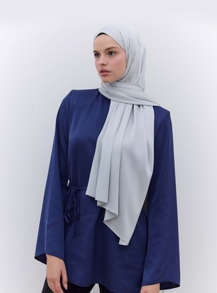 Silver color - Shawl - FRESHSCARFS