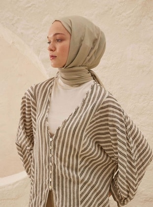 Beige - Shawl - FRESHSCARFS