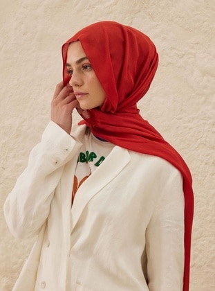 Red - Shawl - FRESHSCARFS