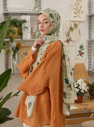 Soft Green - Shawl - FRESHSCARFS