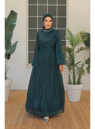 Emerald - Modest Evening Dress - Hakimoda