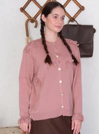 Dusty Rose - Knit Cardigan