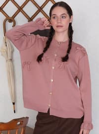 Dusty Rose - Knit Cardigan