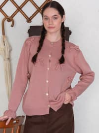 Dusty Rose - Knit Cardigan