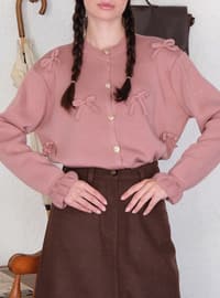 Dusty Rose - Knit Cardigan