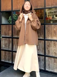 Milky Brown - Knit Cardigan