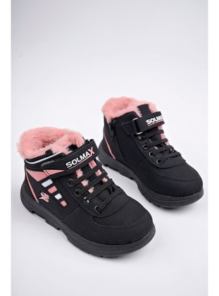 Black - Powder Pink - Boots - McDark