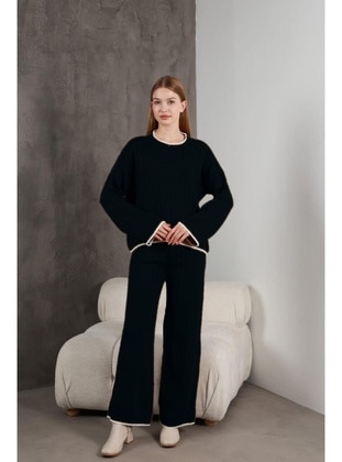 Black - Knit Suits - Maymara