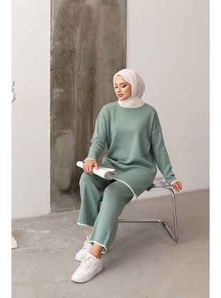 Green - Knit Suits - Maymara