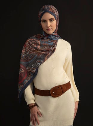 Multi Color - Shawl - Tuva