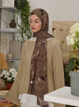 Brown - Shawl - FRESHSCARFS